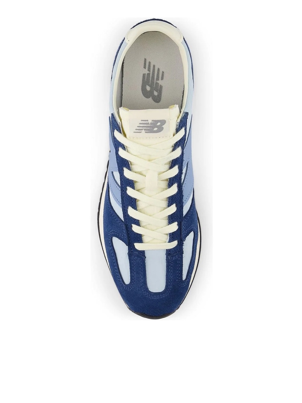 New Balance Men’s Blue and Cream Retro Runner Sneaker